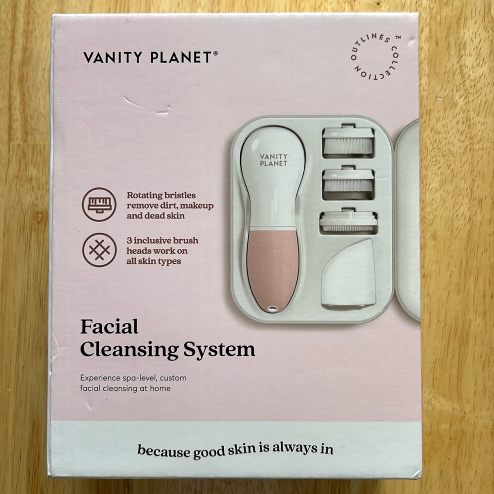 NEW facial cleansing system